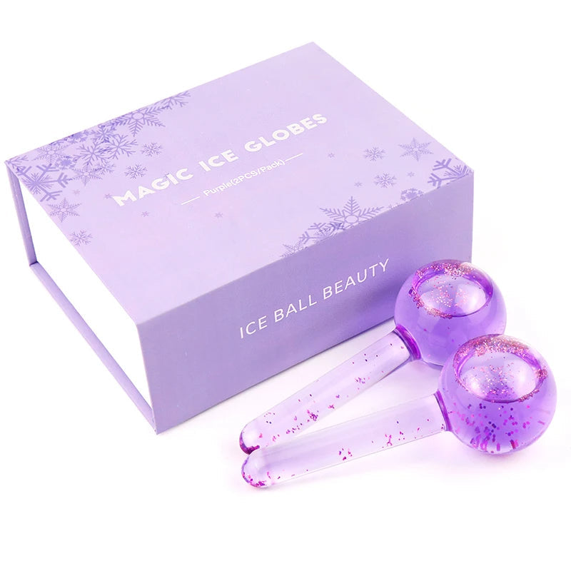 Masajeador Facial Bolas de Cristal