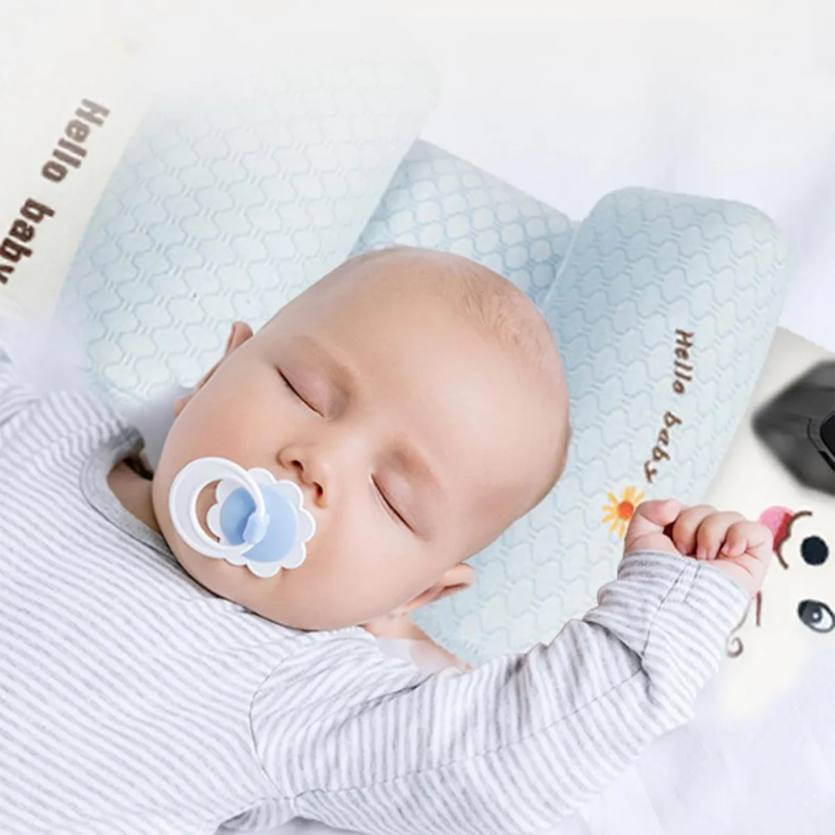 Almohada ergonómica ajustable para bebés