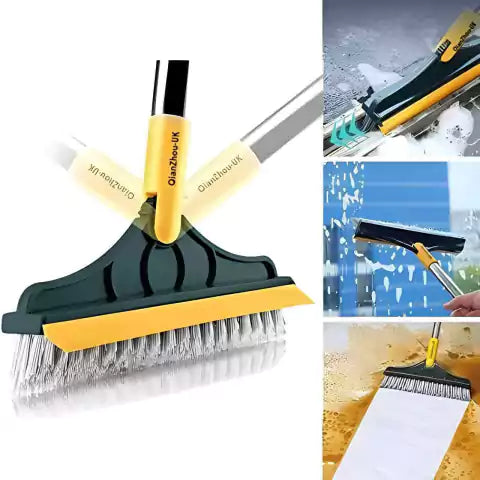 Cepillo de Limpieza Profunda 2 en 1 con Mango Extensible