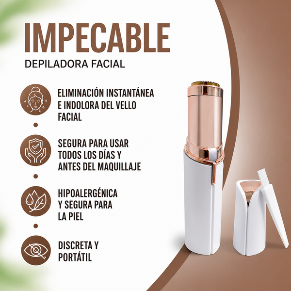 Depiladora Facial Instantánea sin Dolor