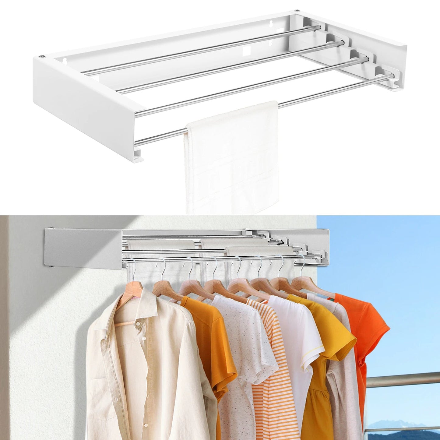 Tendedero Plegable de Pared
