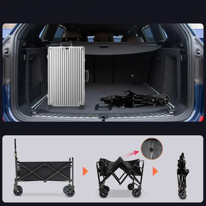 EasyCart™ Carrito de Compras Plegable y Resistente