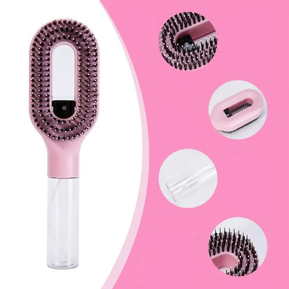 HairMist™ Cepillo con Pulverizador Integrado para el Cuidado del Cabello