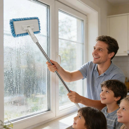 CleanReach™ Mopa Reutilizable Multiuso para Ranuras y Superficies
