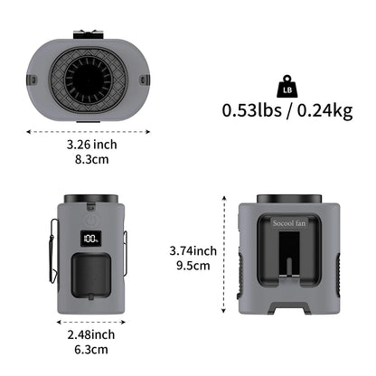 Ventilador de Cintura 3 en 1