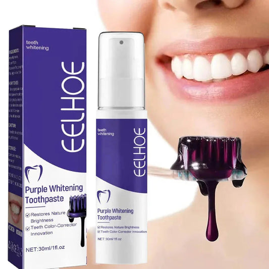 Espuma Blanqueadora Dental Púrpura