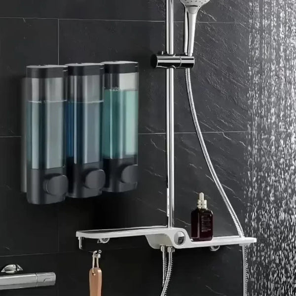 Dispensador Triple de Baño