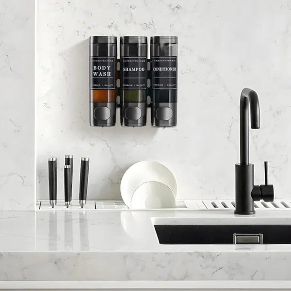 Dispensador Triple de Baño