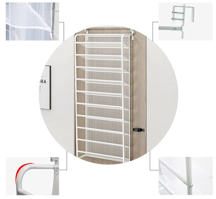 Organizador Colgante de Zapatos para Puerta