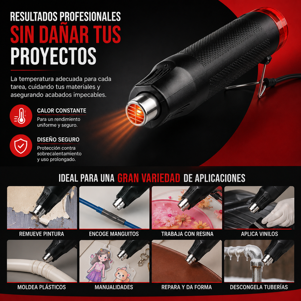 Pistola de Aire Caliente Yolando