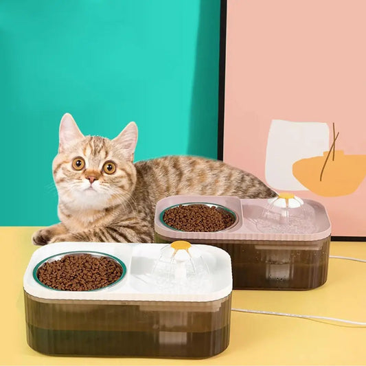 Alimentador y Bebedero para Mascotas