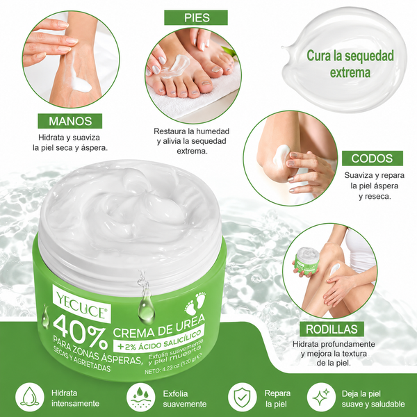 Crema Reparadora para Pies Suaves