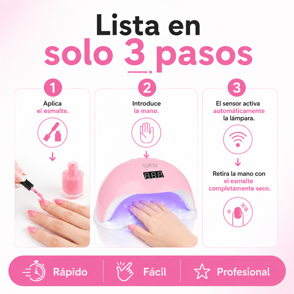 Lámpara UV Secado Rápido