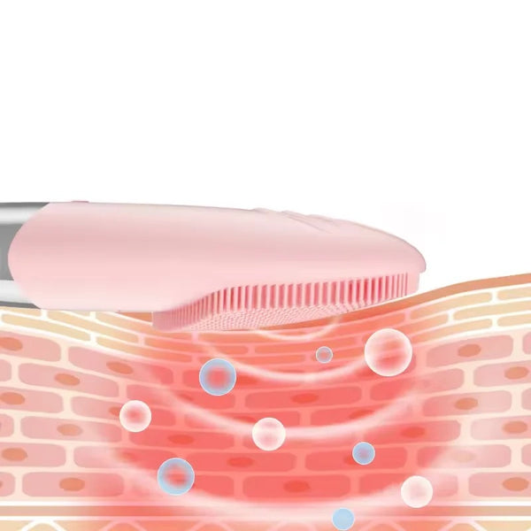 Cepillo Facial Eléctrico de Silicona
