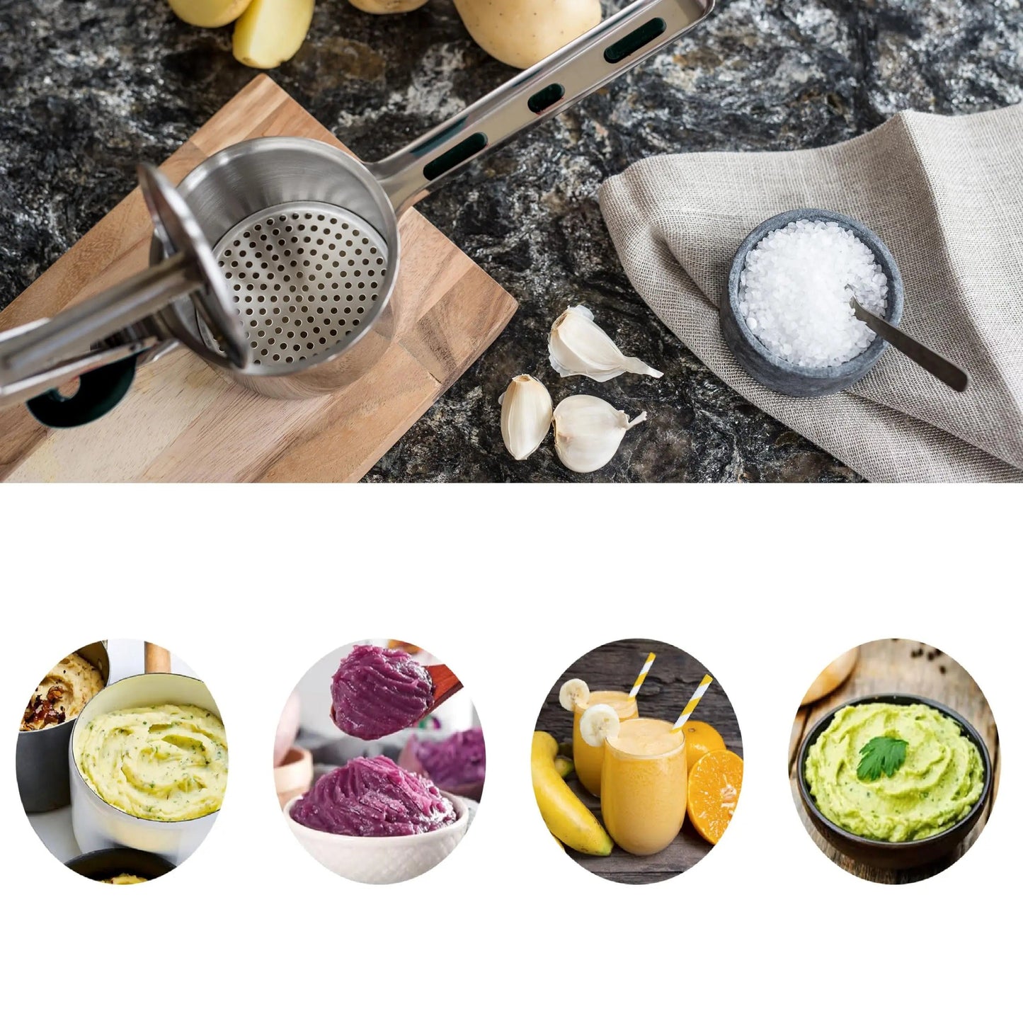 Prensa Manual de Puré y Verduras