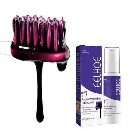 Espuma Blanqueadora Dental Púrpura