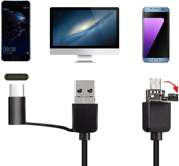 Cámara Endoscópica Impermeable USB