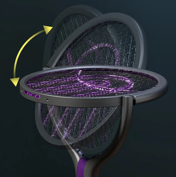 Raqueta Eléctrica Atrapa Mosquitos
