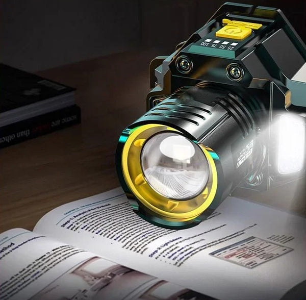 Linterna Frontal LED Recargable