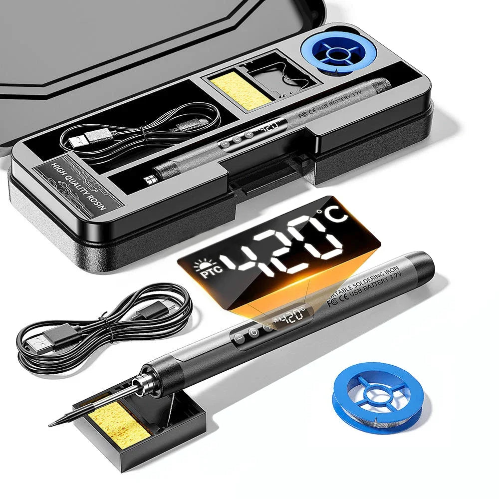 SolderPro™ Mini Soldador Recargable