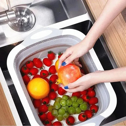 Escurridor de verduras 2 en 1