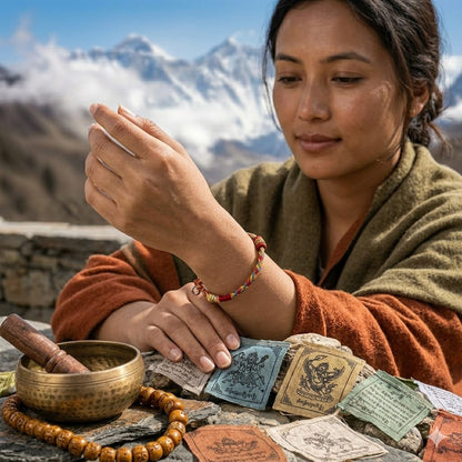 ZenBalance™ Pulsera Tibetana