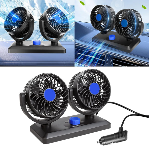 Ventilador Doble para Coche