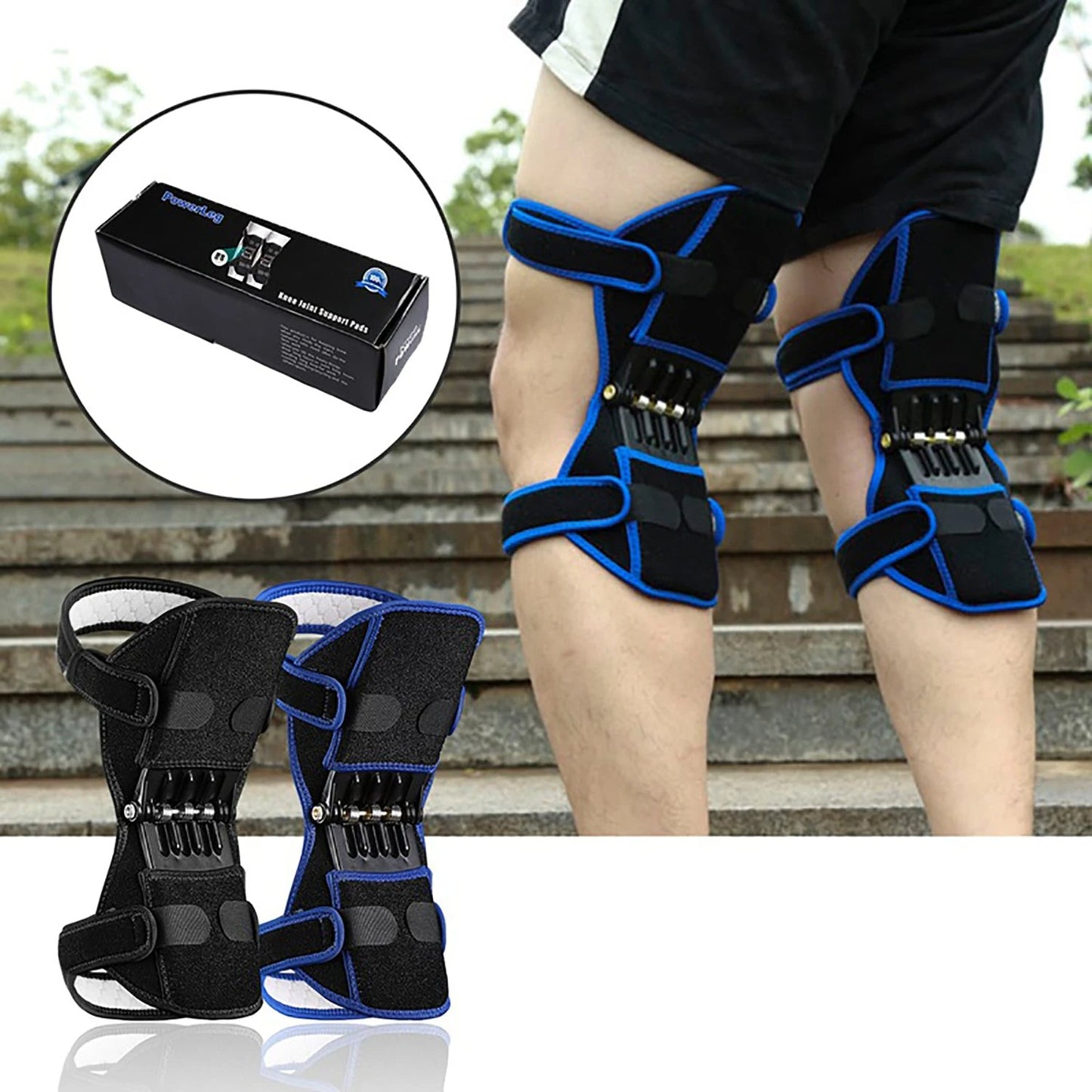 Rodillera de soporte mecatrónico para dolor articular