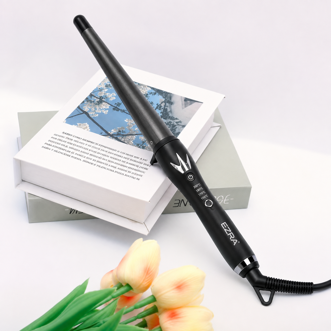 Pinza Rizadora para Cabello Delgada