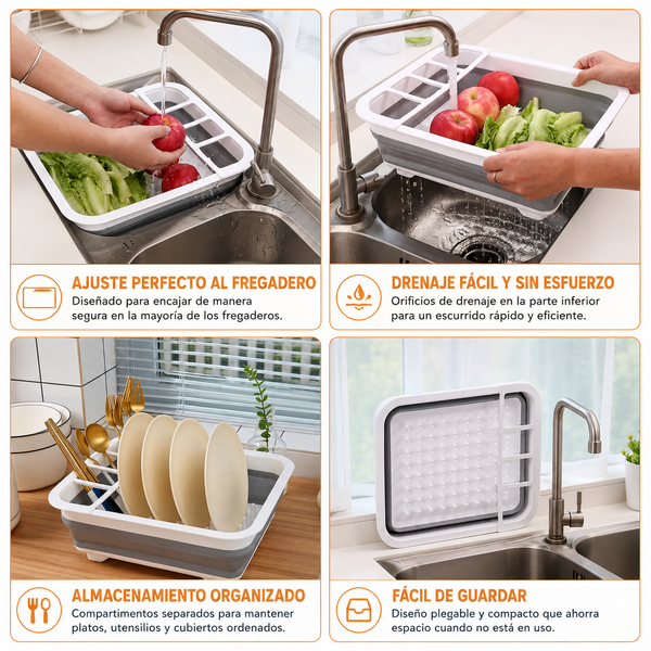 Organizador Plegable de Platos