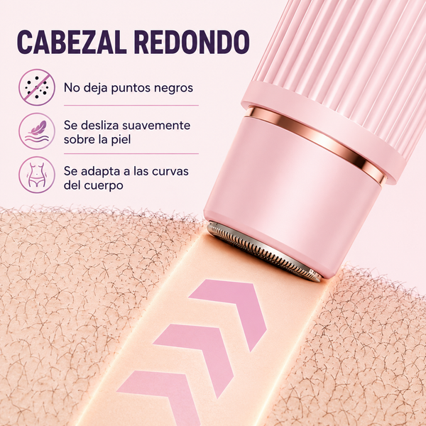 Afeitadora Doble Cabezal 2 en 1