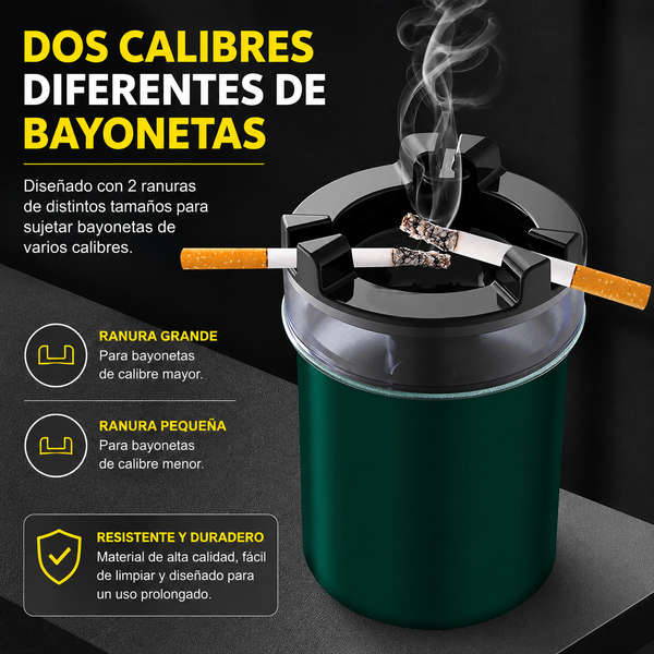 Cenicero de Coche con Extintor