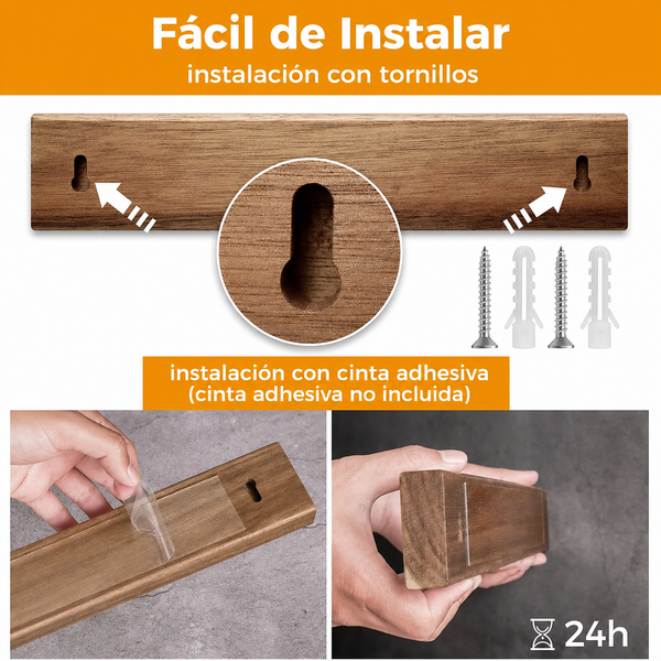 Soporte Magnético Elegante para Cuchillos