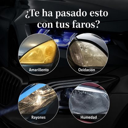 Limpiador y Restaurador de Faros para Coche 100 ml