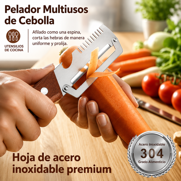 Pelador Multifuncional 3 en 1