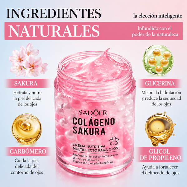Crema Ojos Sakura Revitalizante