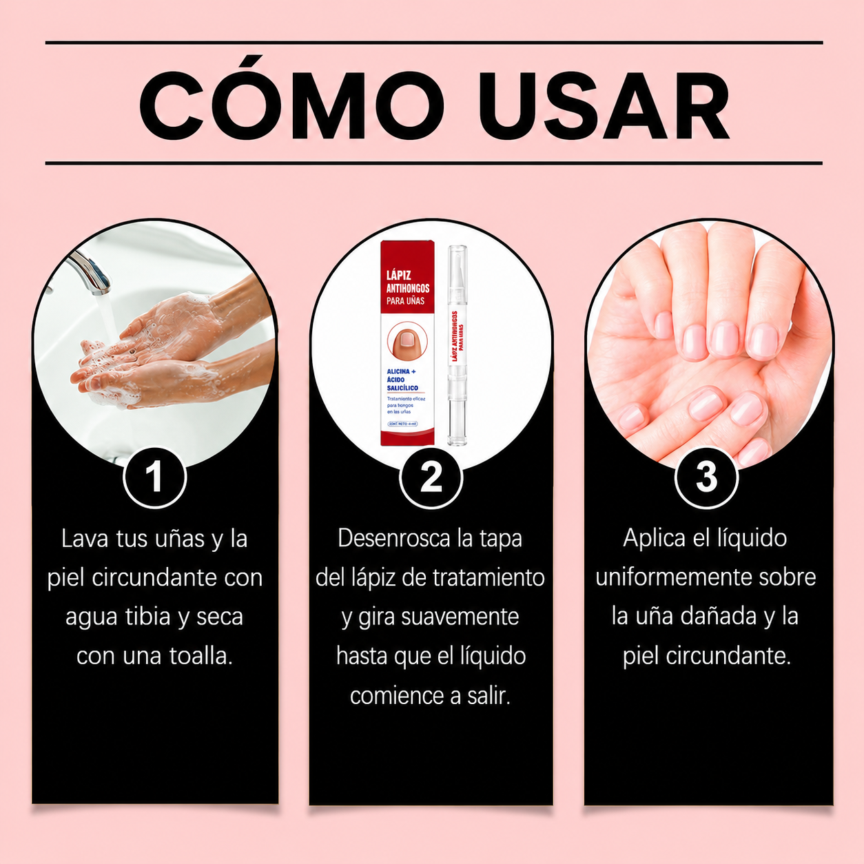 Lápiz para el Cuidado de Uñas con Urea