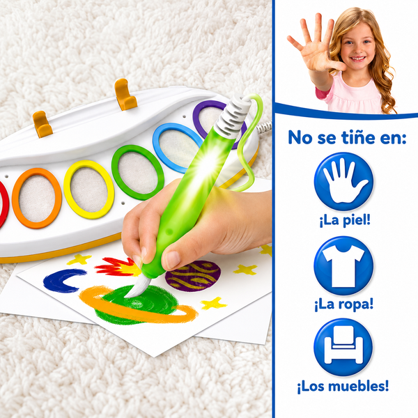 Pincel Mágico Sin Manchas