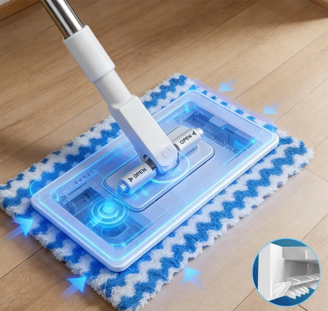 CleanReach™ Mopa Reutilizable Multiuso para Ranuras y Superficies