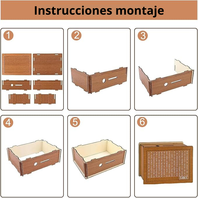 Hucha de Madera