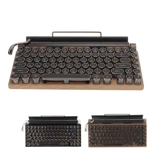 Teclado Retro Inalámbrico Vintage