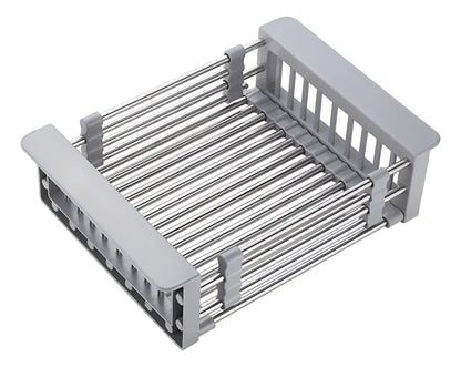 Escurridor Retráctil Expandible de Acero Inoxidable