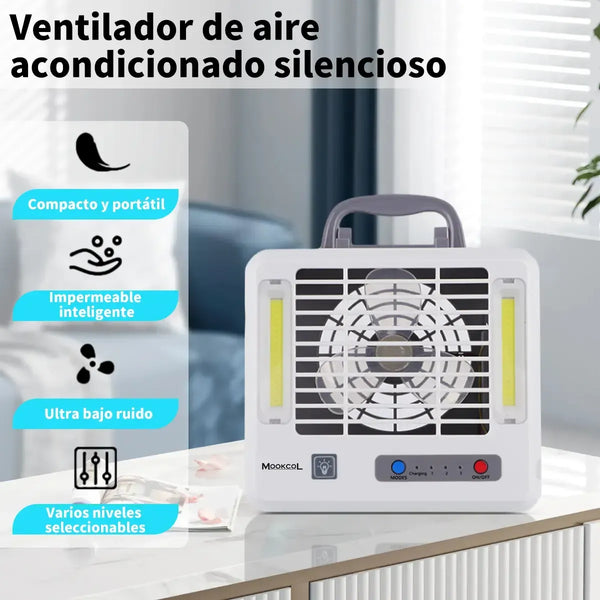 Ventilador Portátil Silencioso USB