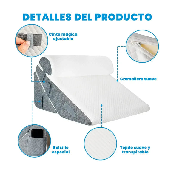 Almohadas de Cuña Ajustables