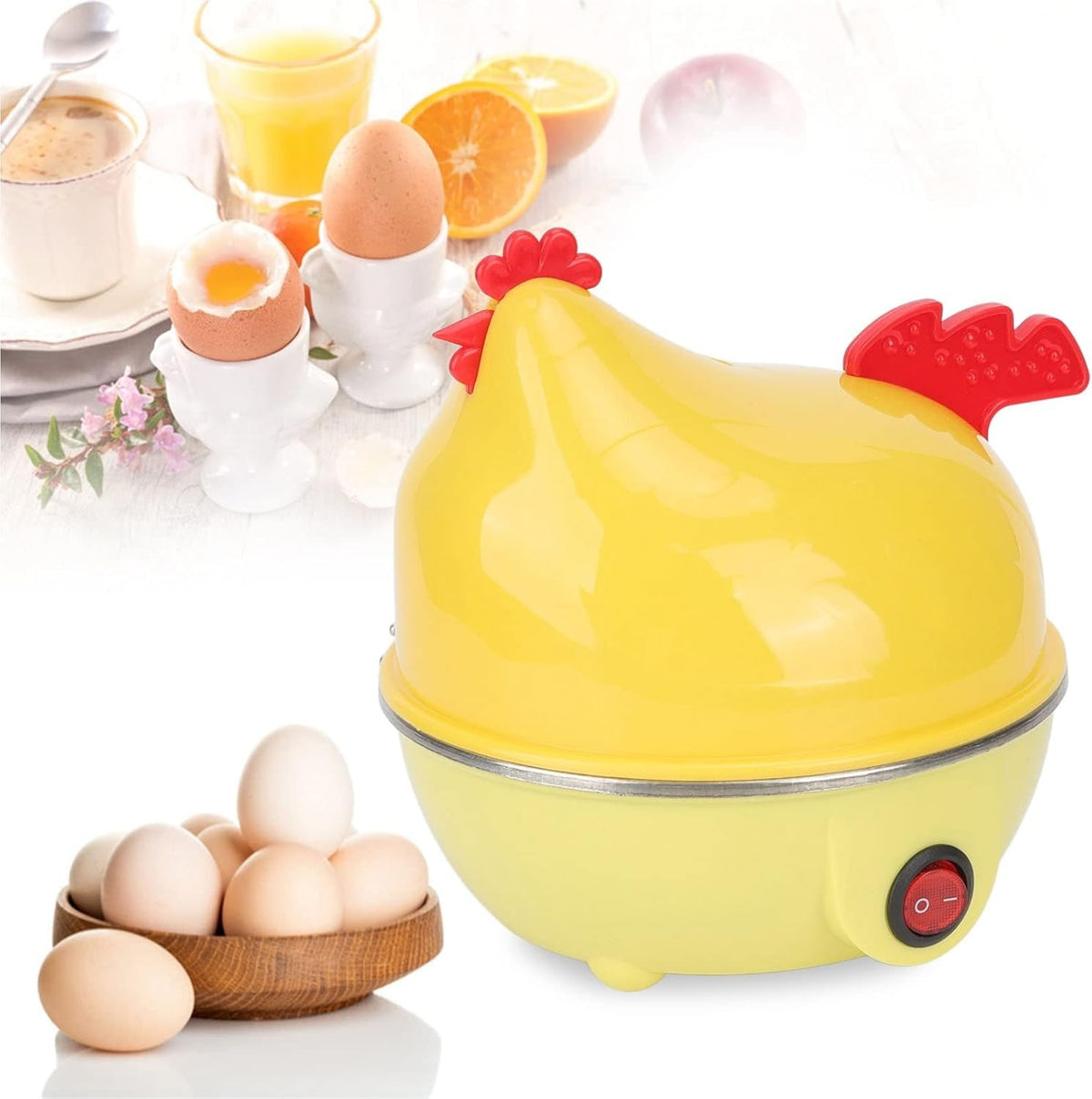 Hervidor Eléctrico de Huevos – Hasta 7 Huevos