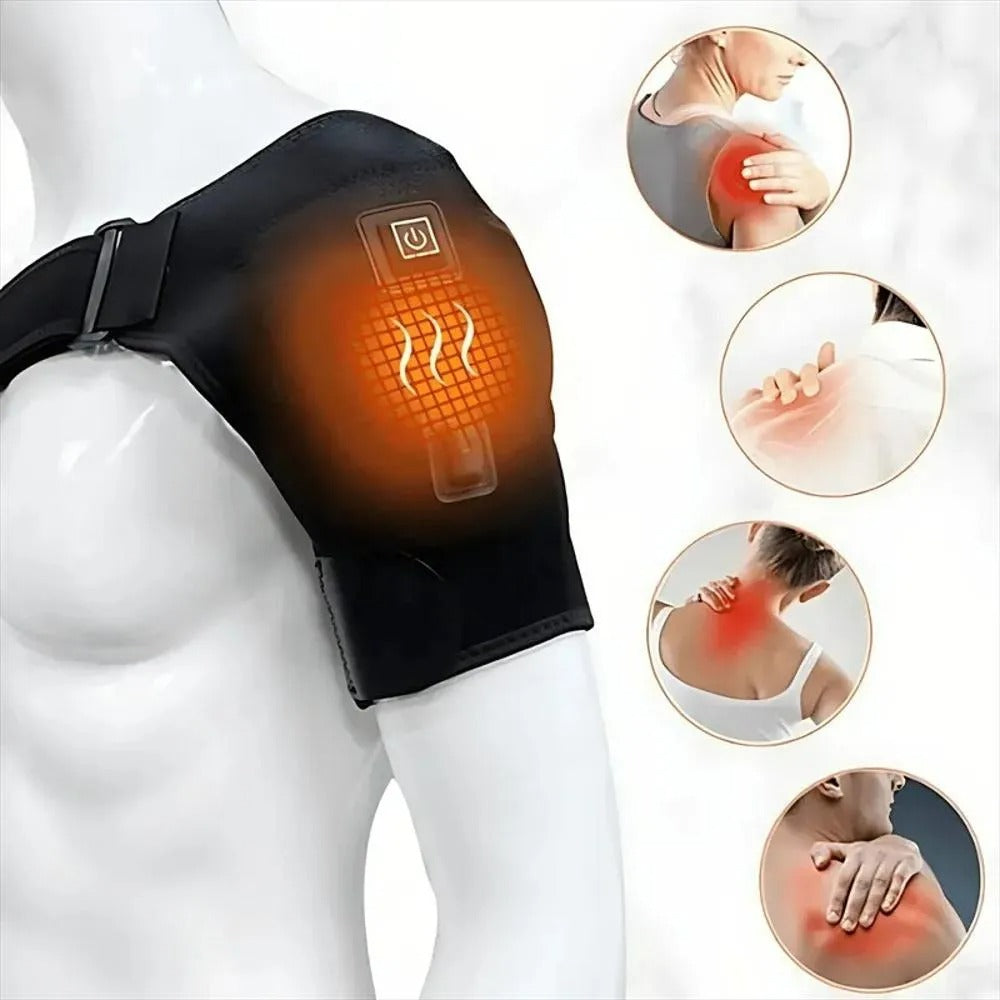 Almohadilla Térmica para Hombro con 3 Niveles de Calor