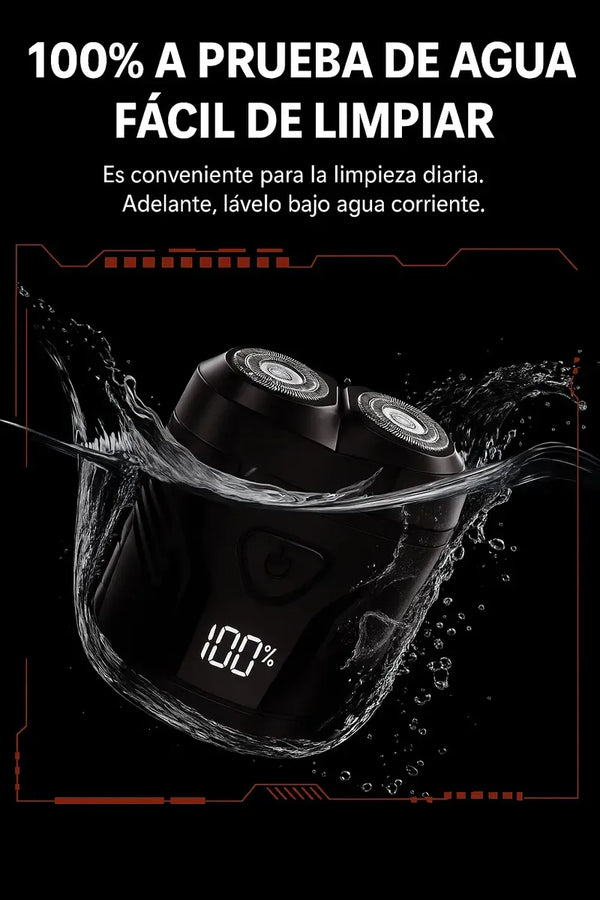 Afeitadora Portátil Rápida y Precisa