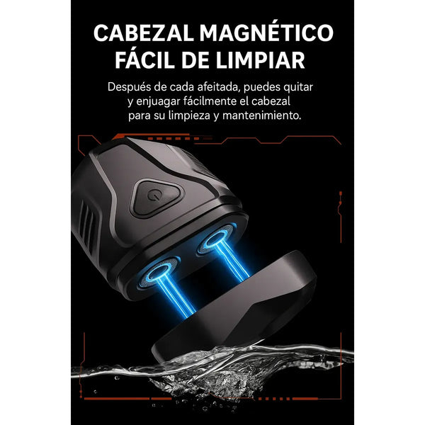 Afeitadora Portátil Rápida y Precisa