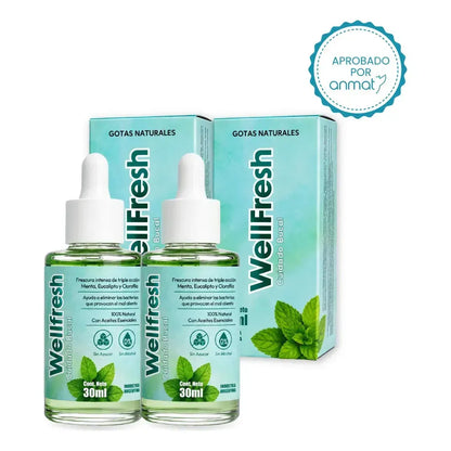 Wellfresh Gotas Concentradas para el Mal Aliento