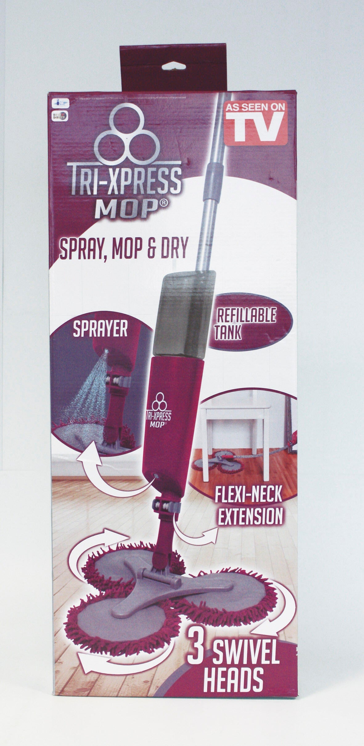 Mopa Triple De Microfibra